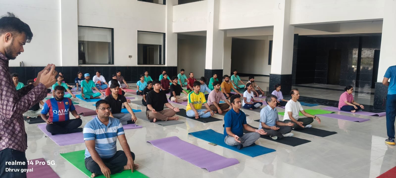 Yoga teaching
